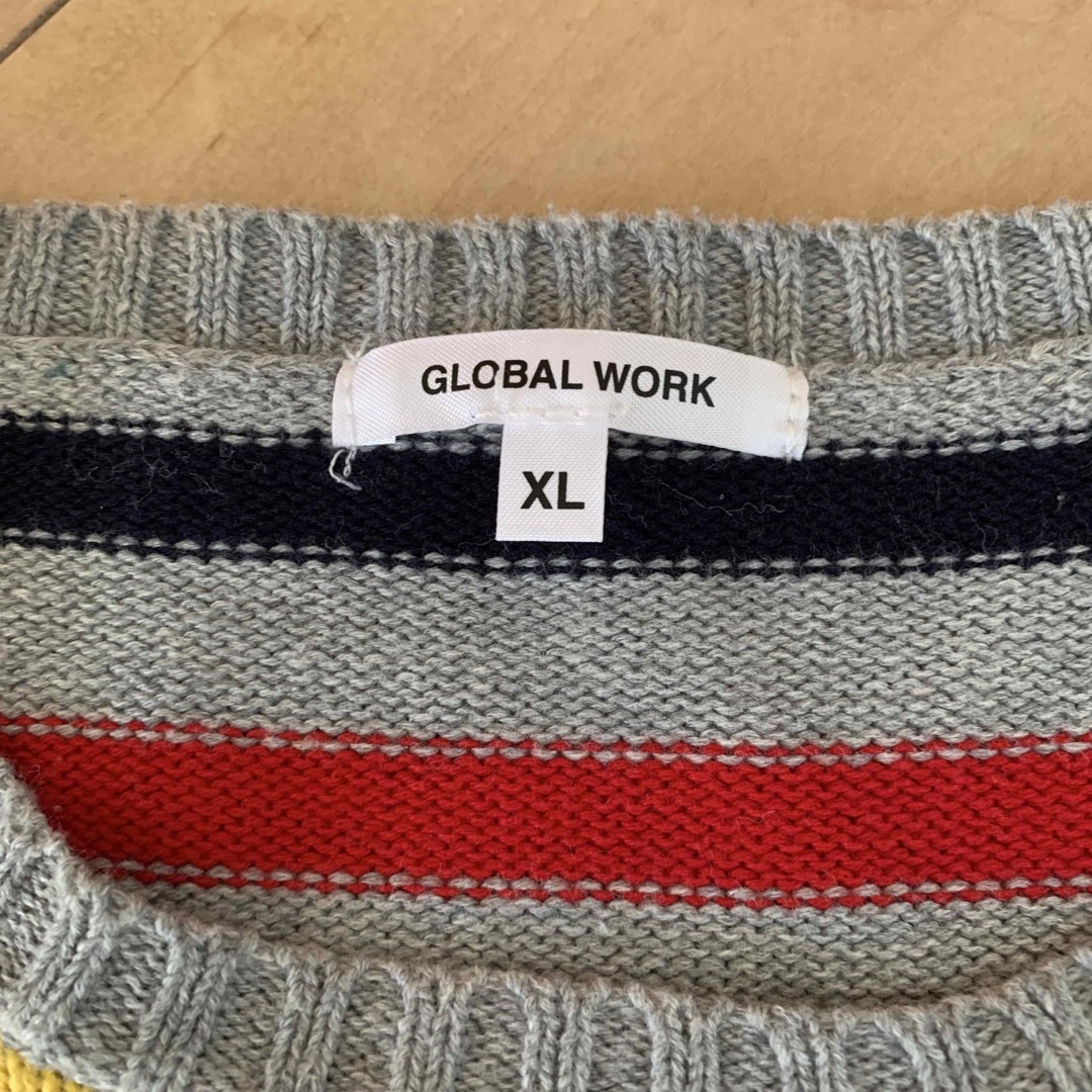 【GLOBAL WORK】XLニット