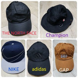 ザノースフェイス(THE NORTH FACE)の☆お買い得☆キャップ5点セット ノースフェイス NIKE GAPなど(帽子)