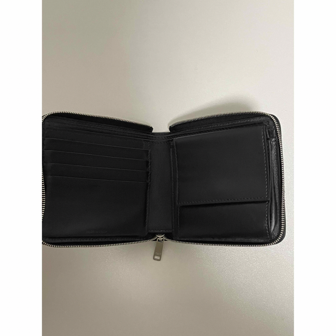 CELINE セリーヌ ラウンドファスナー 2つ折り財布 ブラック CELINE セリーヌ ラウンドファスナー 2つ折り財布 ブラック
