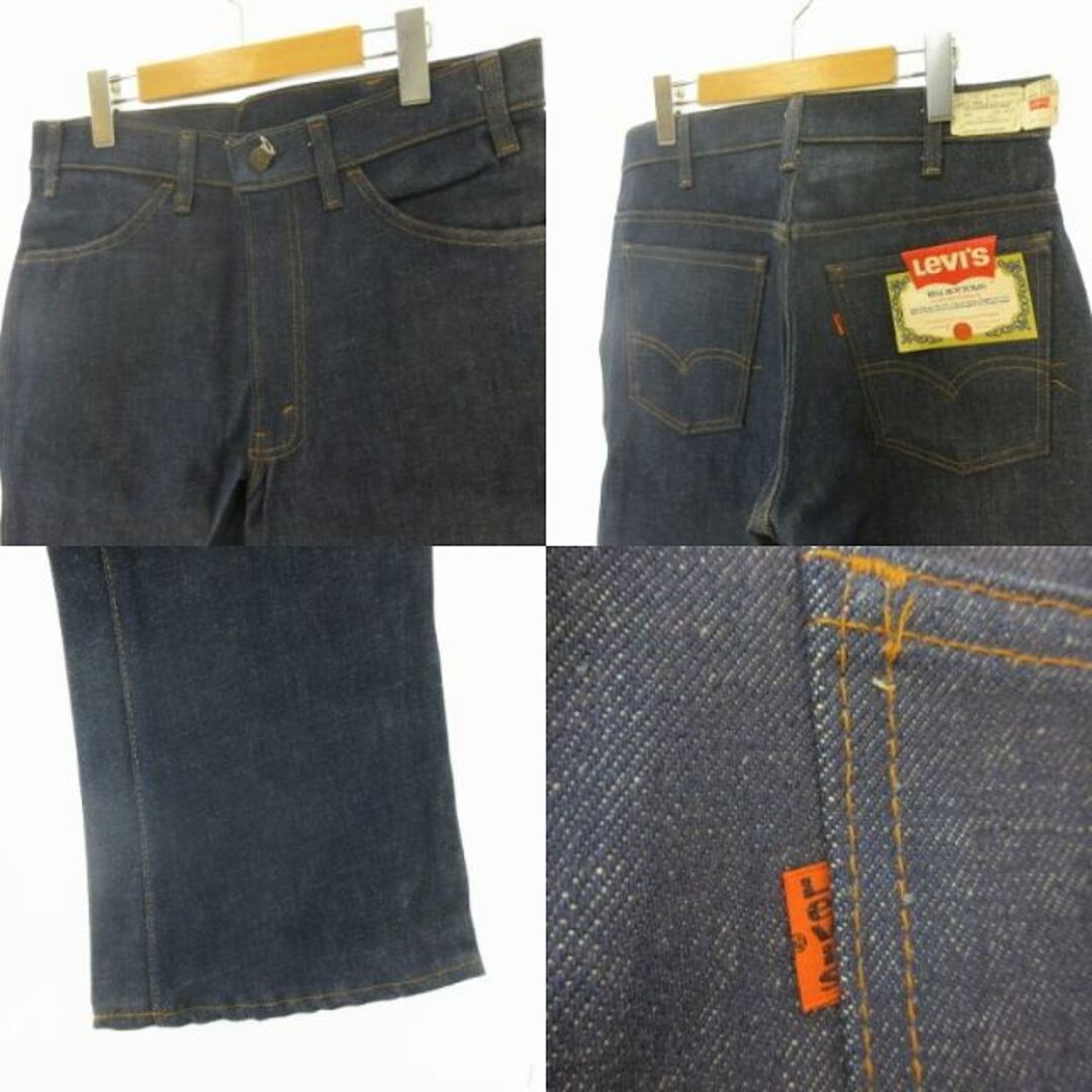 Levi's - 646 80年製 刻印8 デニム デッドストック 濃紺 W33 L29 STKの
