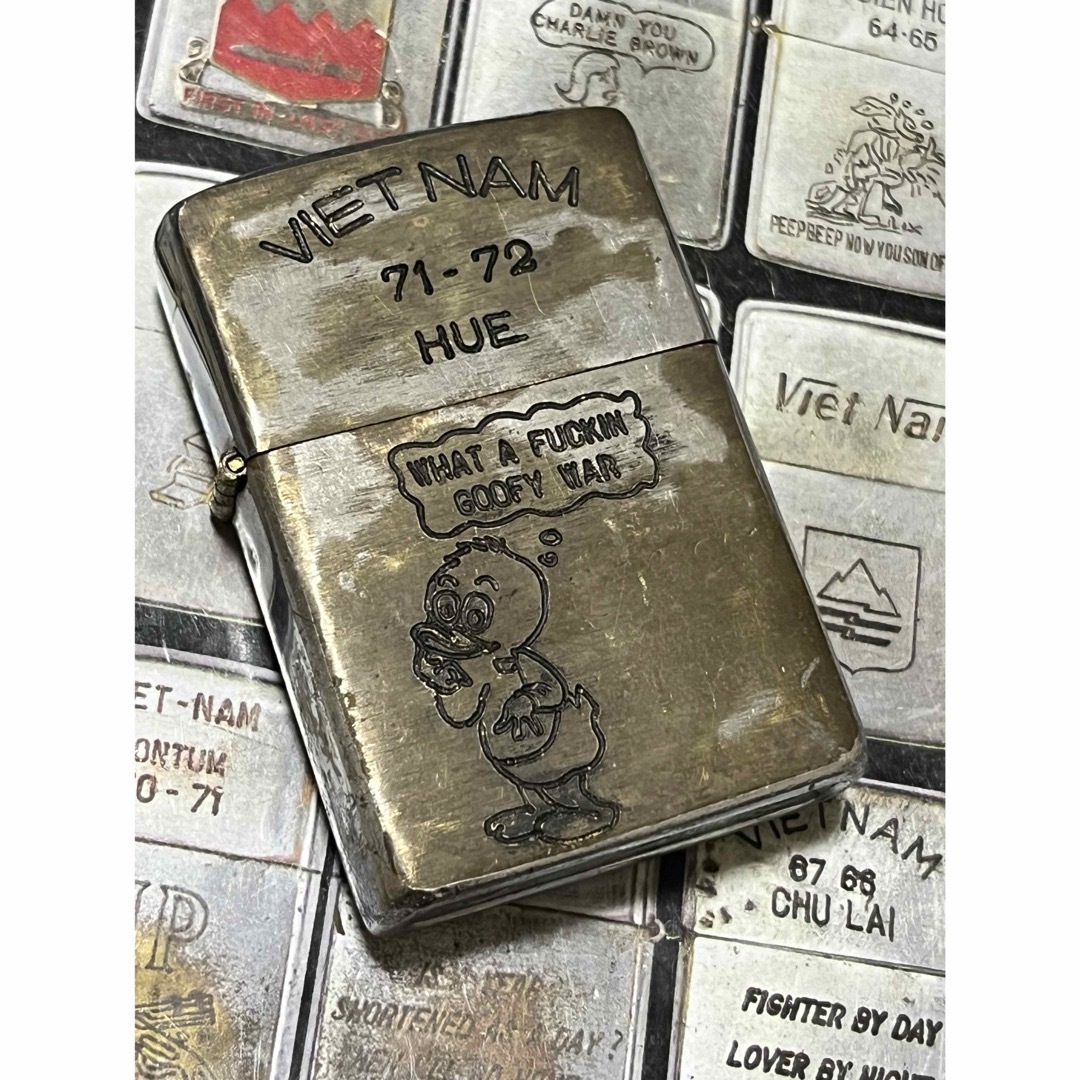 ベトナムZIPPO】本物 1971年製ベトナムジッポー「ドナルドダック