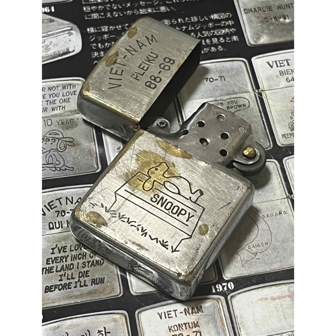 ZIPPO - 【ベトナムZIPPO】本物 1968年製ベトナムジッポー「スヌーピー