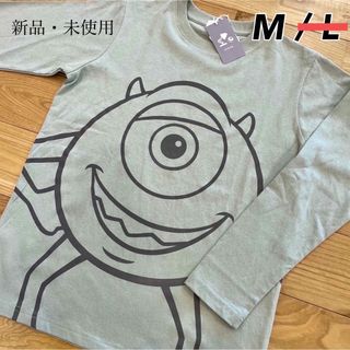 ディズニー(Disney)の希少【M】モンスターズインク　マイク　なりきり半袖Tシャツ　レディース●コスプレ(Tシャツ(長袖/七分))