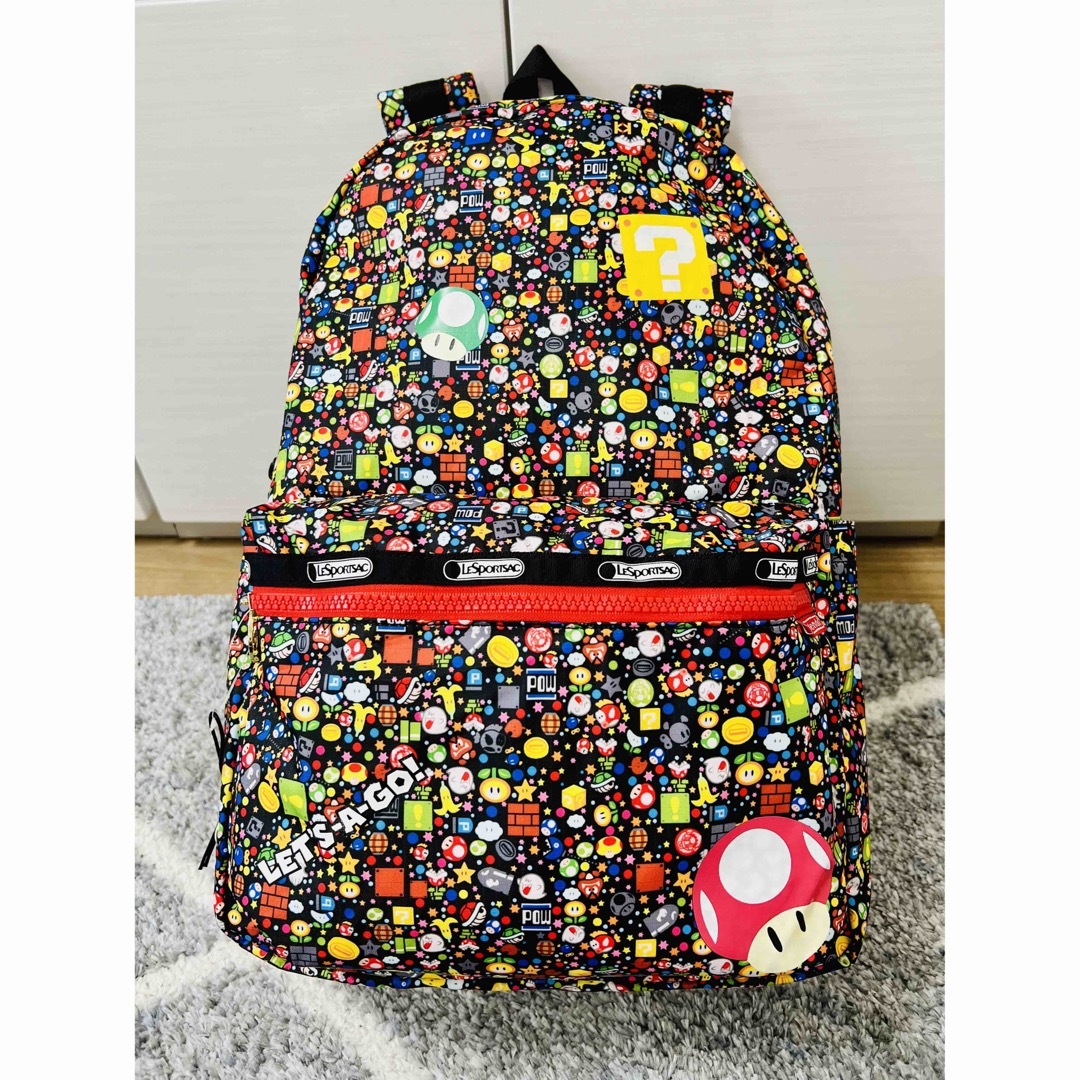 LeSportsac　レスポートサック　ブラック　2way　リュックサック