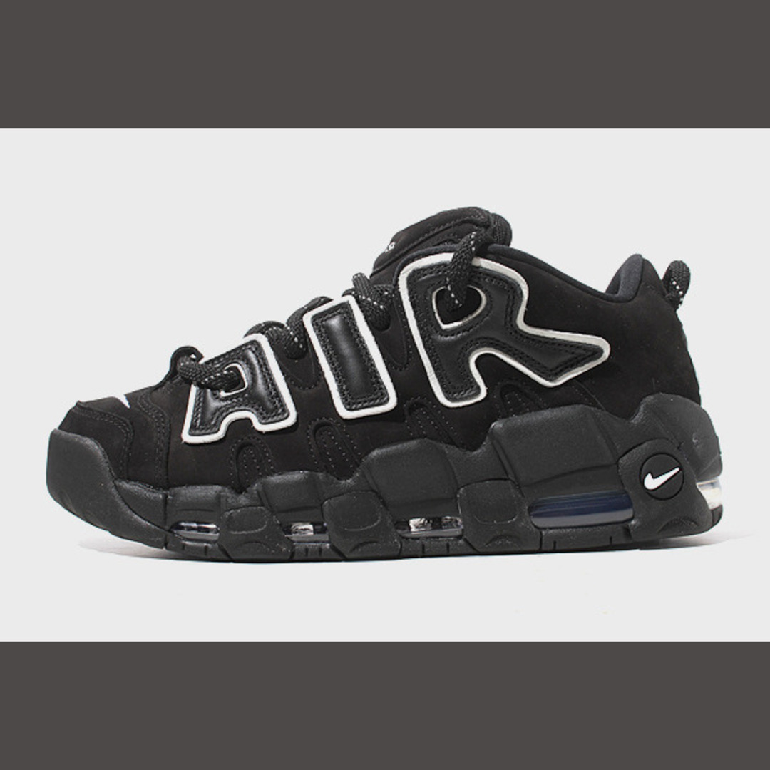 27.5cm AMBUSH NIKE AIR MORE UPTEMPO LOWFB1299-001リリース