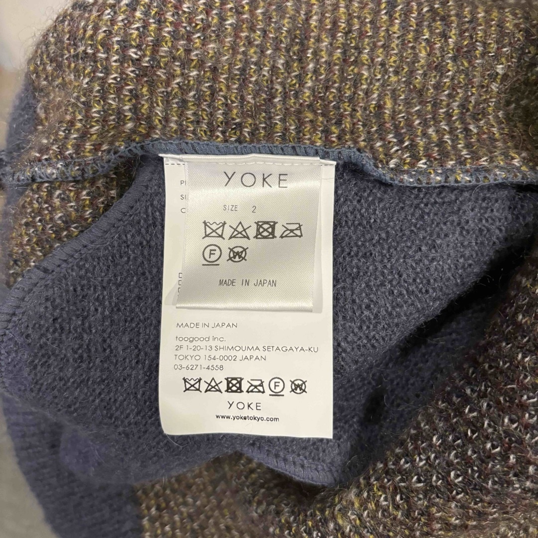 YOKE(ヨーク)のYOKE ヨーク STILL JACQUARD CARDIGAN メンズのトップス(カーディガン)の商品写真