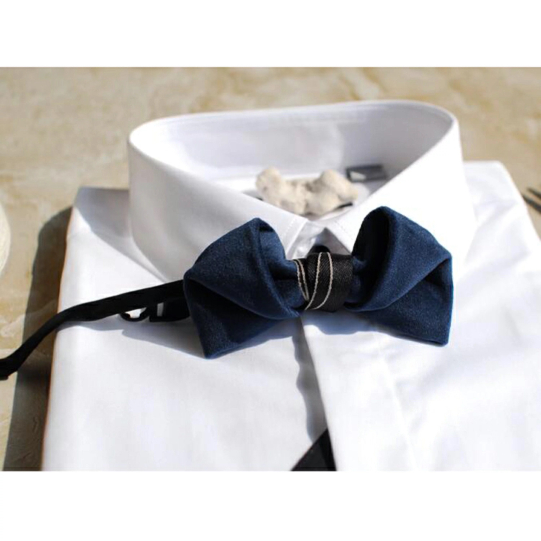 結婚式　蝶ネクタイ  メンズのファッション小物(ネクタイ)の商品写真