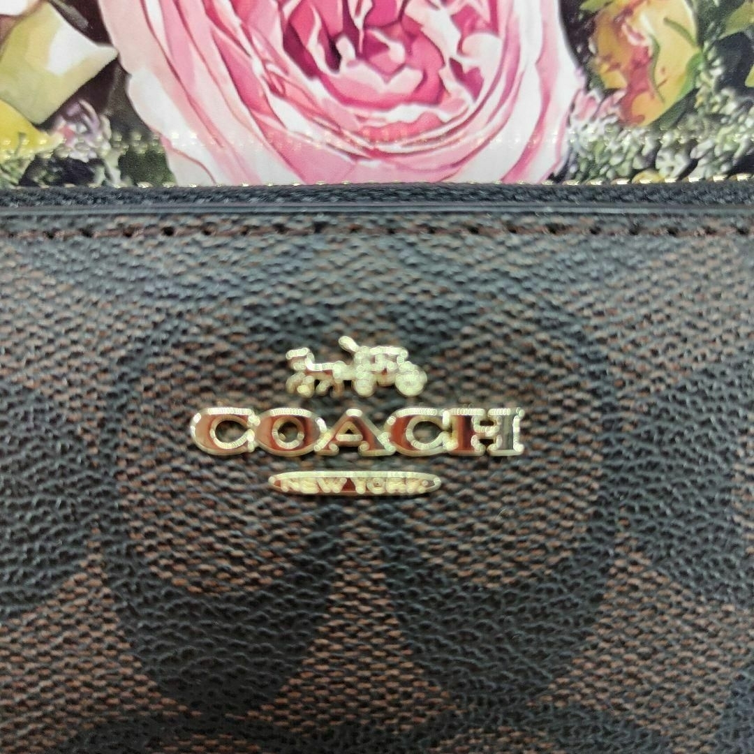 COACH - ⏹未使用⏹️C4452 COACH コーチ 長財布 ダークブラウン