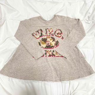 ブリーズ(BREEZE)のBREEZE カレッジチュニック　長袖　チュニック　トップス　子供服(Tシャツ/カットソー)