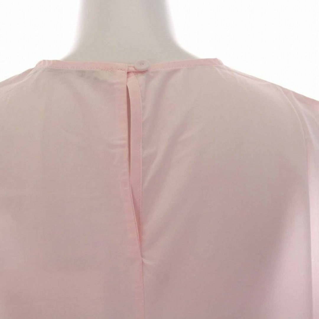 アクネ ストゥディオズ ノースリーブブラウス カットソー 36 ピンク レディースのトップス(シャツ/ブラウス(半袖/袖なし))の商品写真