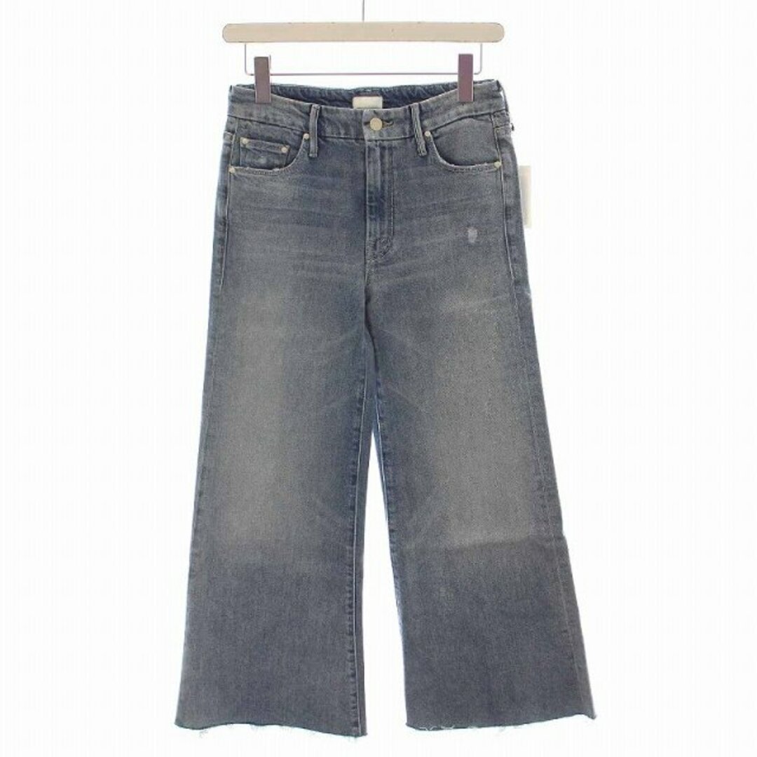 【3×1/スリーバイワン】Cropped Flare Denim グレー 25