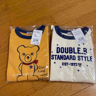 ダブルビー(DOUBLE.B)のダブルビー　長袖Tシャツセット　120 新品(Tシャツ/カットソー)