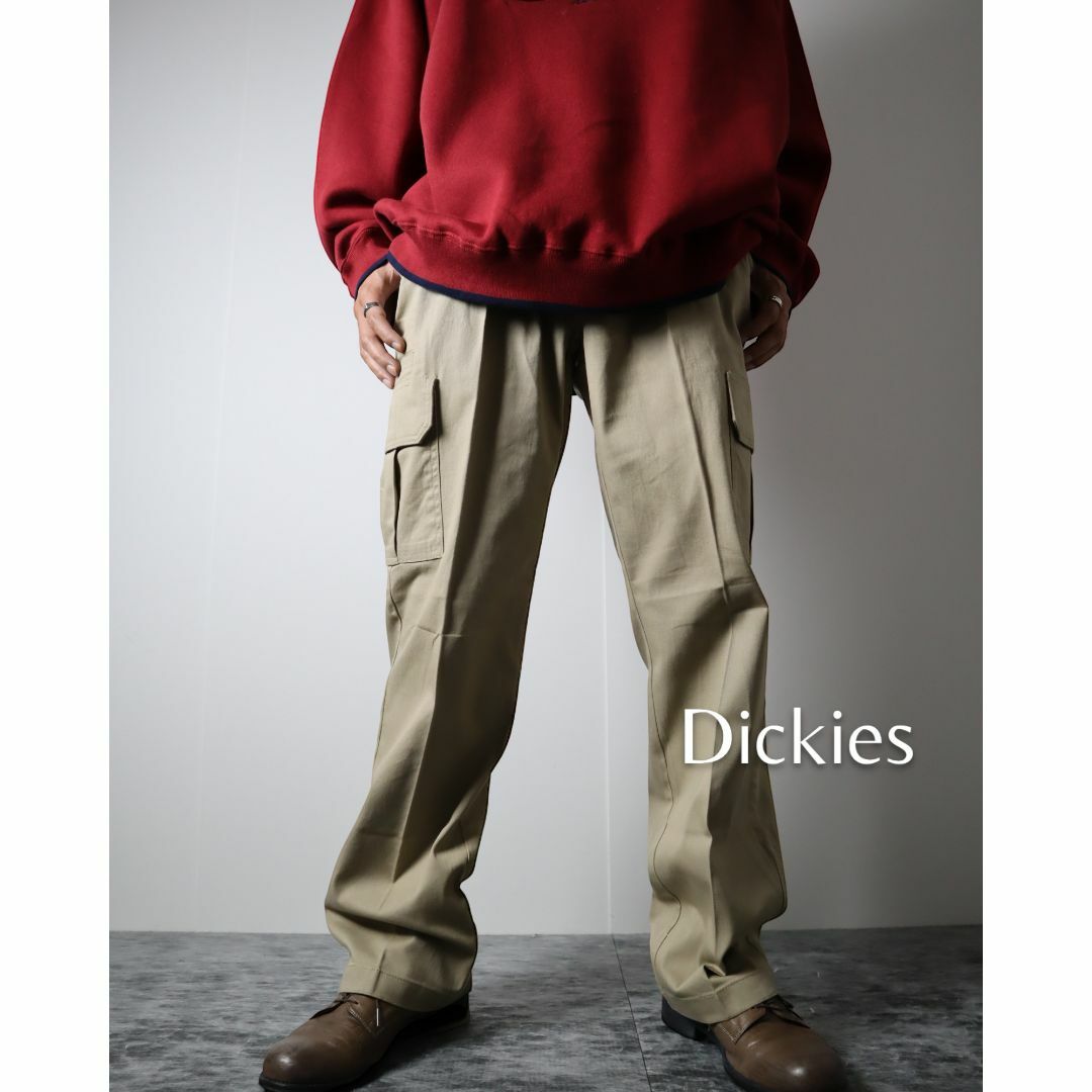 Dickies ディッキーズ874 ワークパンツ　ワイドパンツ　ベージュ　w34