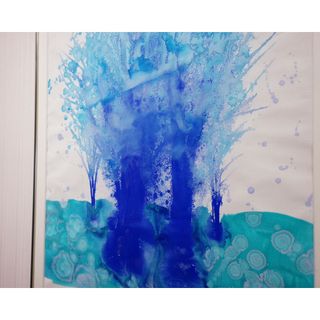 水彩画/抽象画/アート/モダン/北欧/モデルルーム展示品の通販 by Bello