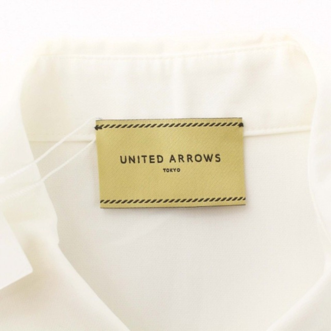 UNITED ARROWS - UNITED ARROWS スラックス 36(S位) グレーx白