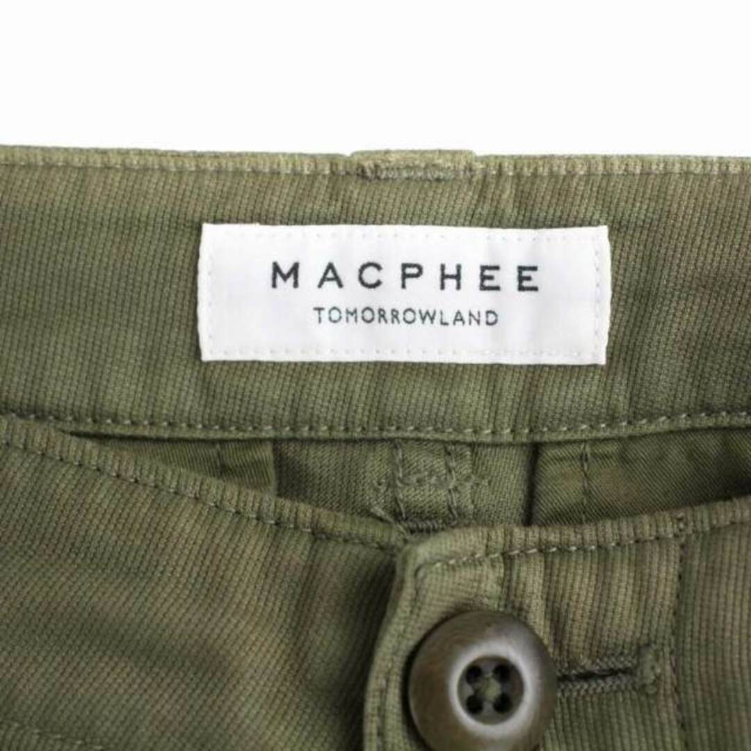 MACPHEE(マカフィー)のマカフィー トゥモローランド ファティーグパンツ XS カーキ レディースのパンツ(ワークパンツ/カーゴパンツ)の商品写真