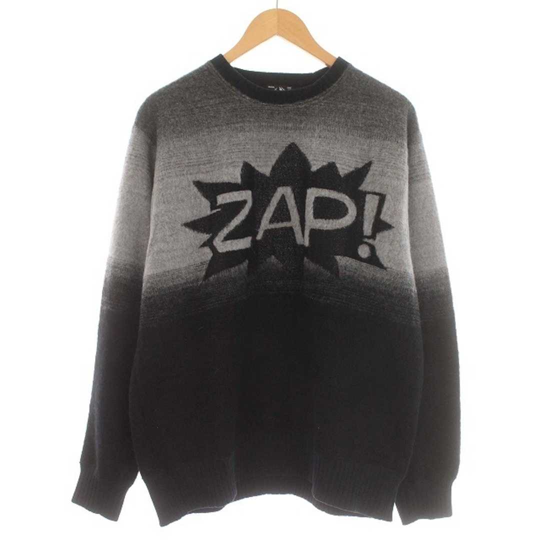 HYSTERIC GLAMOUR   HYSTERIC GLAMOUR ニット ZAP! セーター L グレー