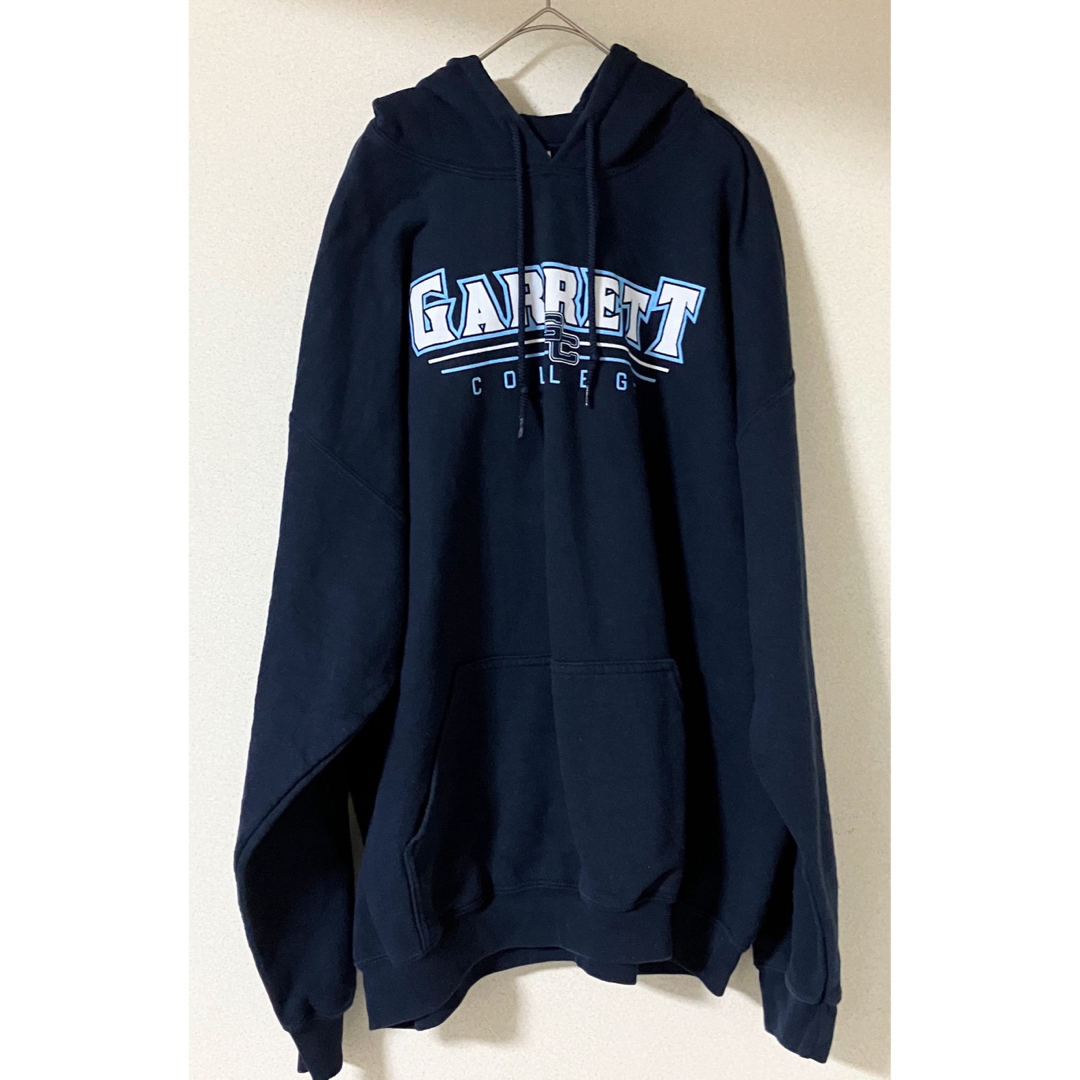 【90s】GILDAN パーカー オーバーサイズ ネイビー