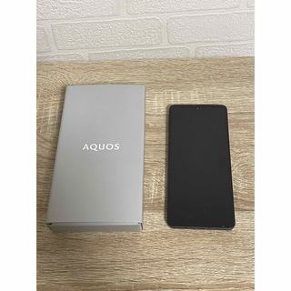 アクオス(AQUOS)のSHARP スマートフォン AQUOS sense6 128GB ブラック SH(スマートフォン本体)