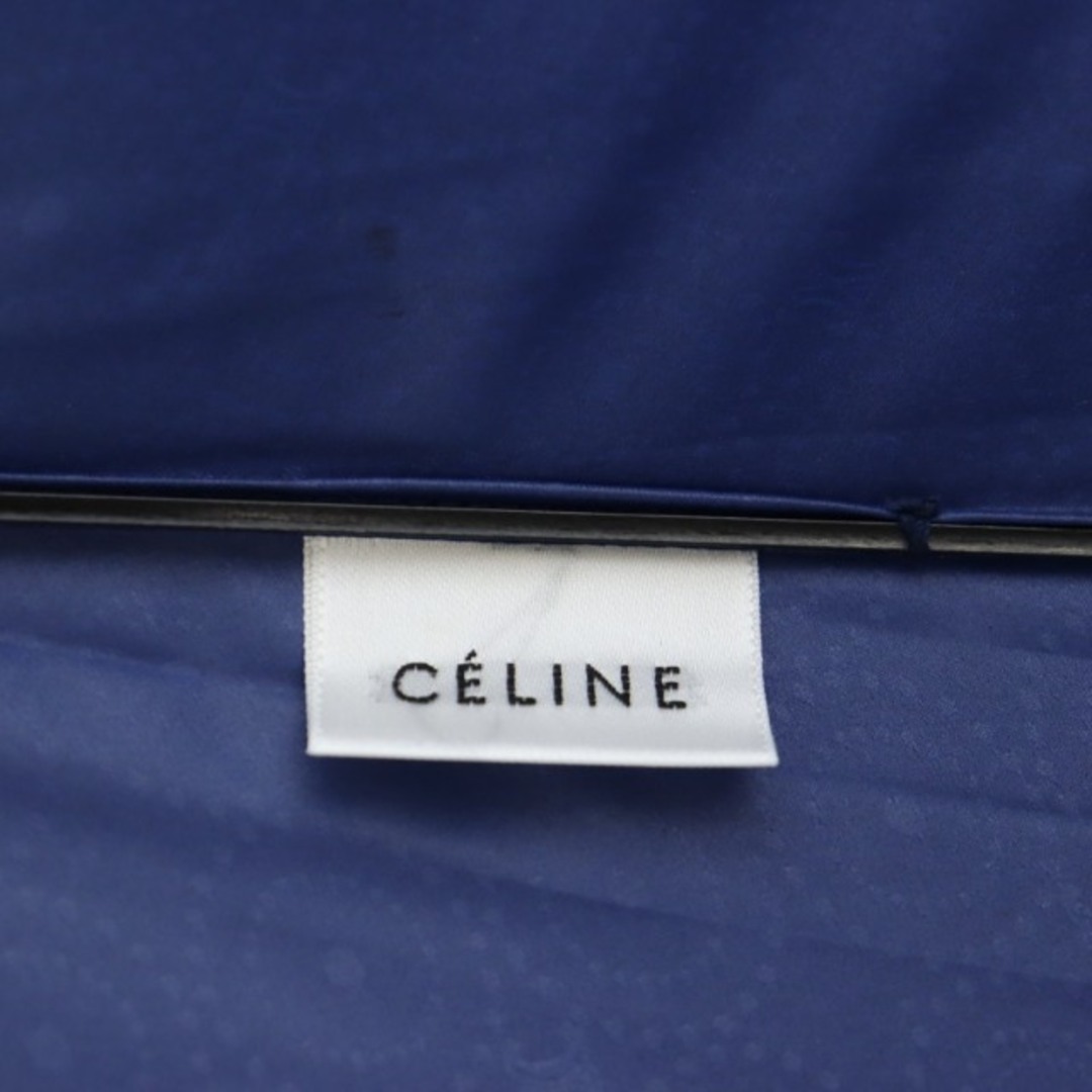 celine(セリーヌ)のセリーヌ CELINE 日傘 雨傘 フリル 刺繍 紺 ネイビー /YB レディースのファッション小物(傘)の商品写真