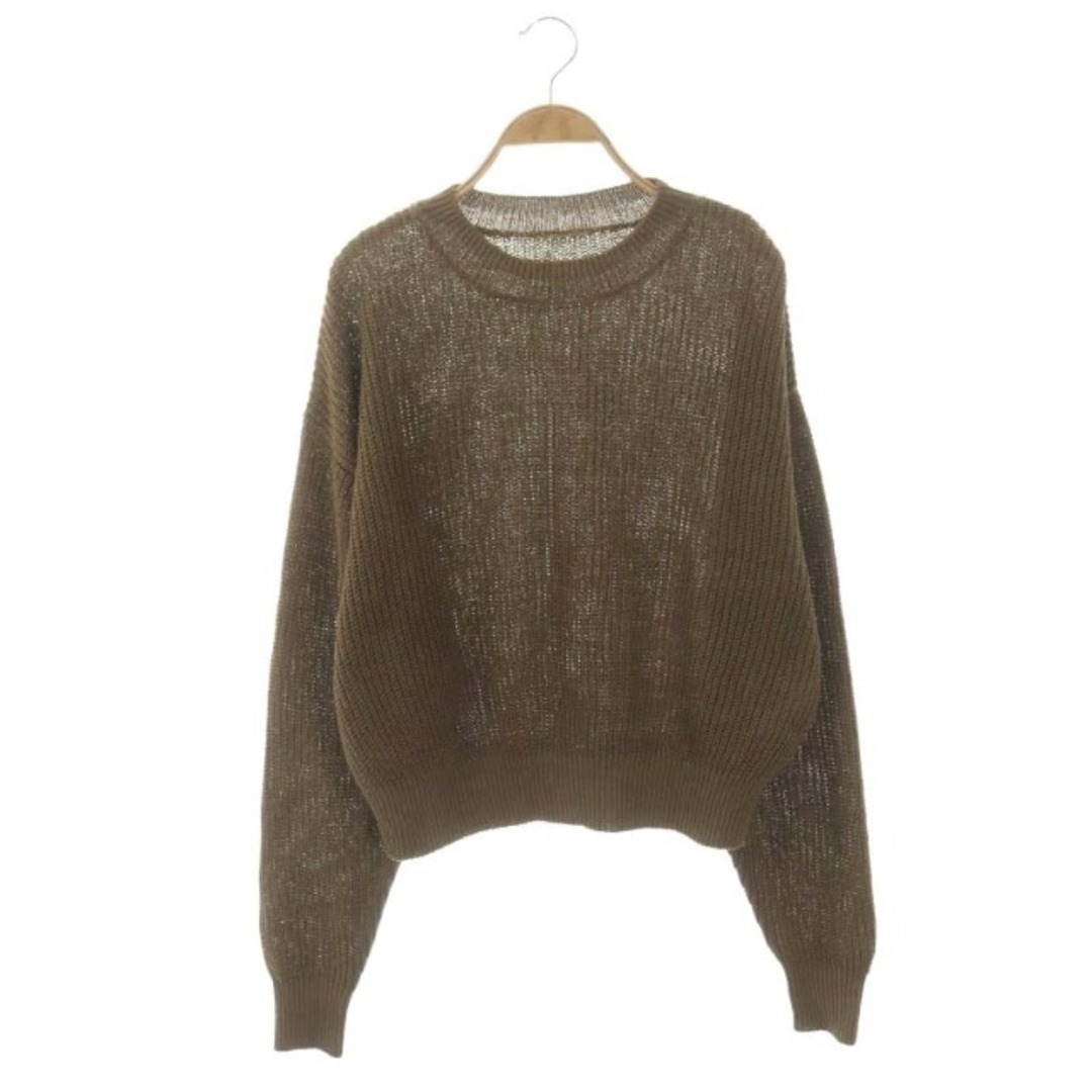 L'Appartement DEUXIEME CLASSE(アパルトモンドゥーズィエムクラス)のアパルトモン ドゥーズィエムクラス 23SS LINEN BOYS KNIT レディースのトップス(ニット/セーター)の商品写真