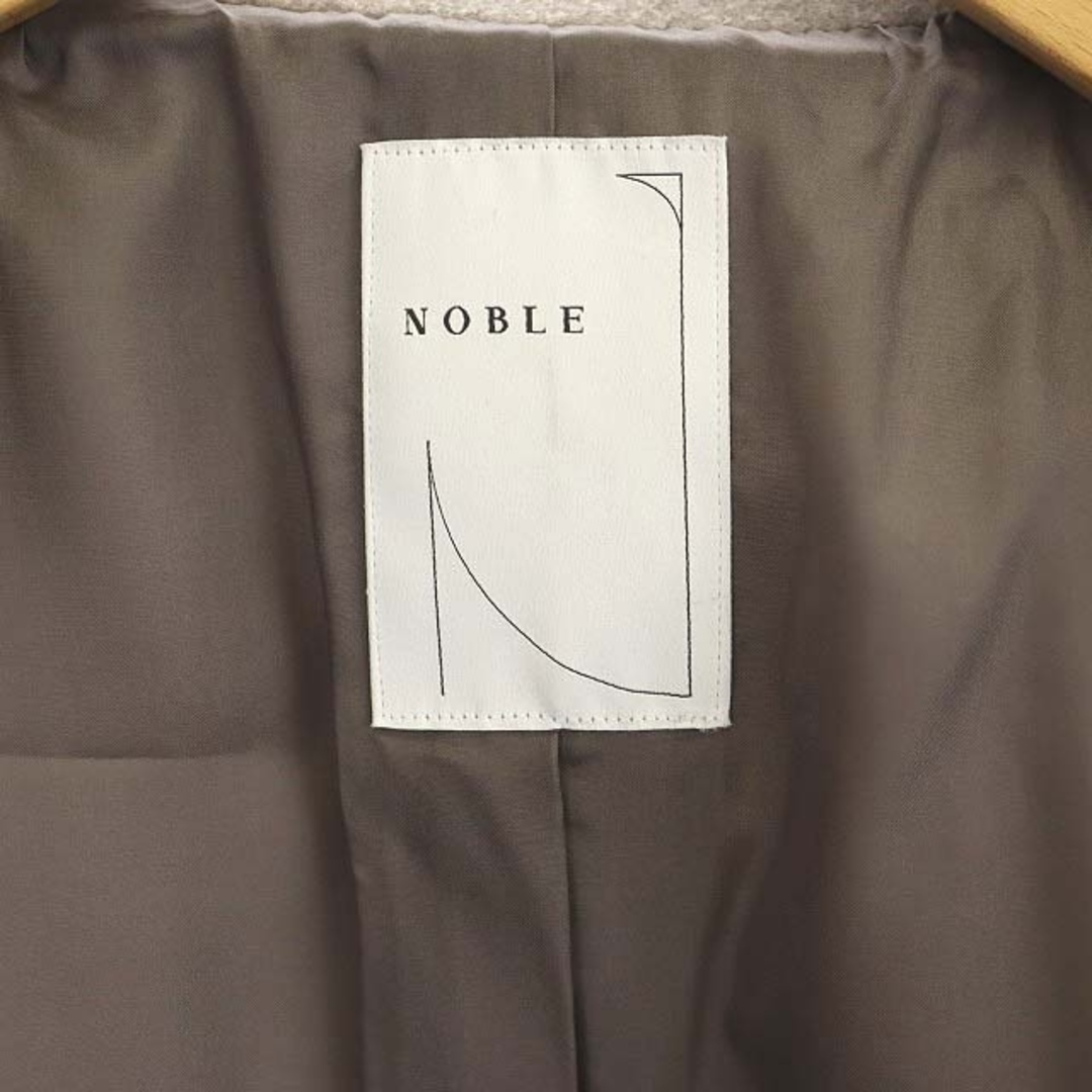 Noble - ノーブル 22AW MTRビッグカラーPコート ウール カシミヤ混 38