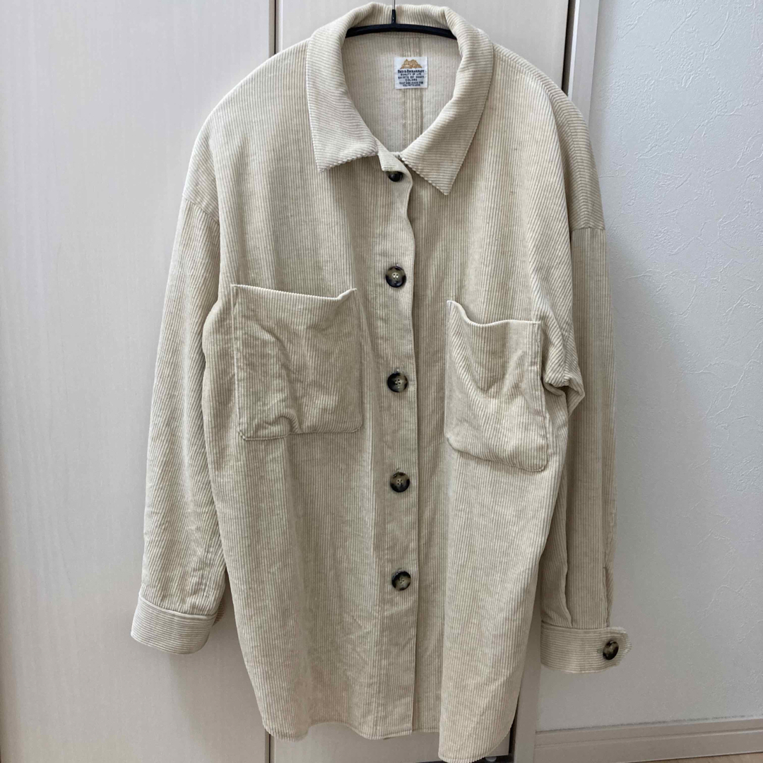 BED&BREAKFAST(ベッドアンドブレックファスト)のBed&BreakfastCottonLinenCorduroyShirtJK  レディースのジャケット/アウター(その他)の商品写真