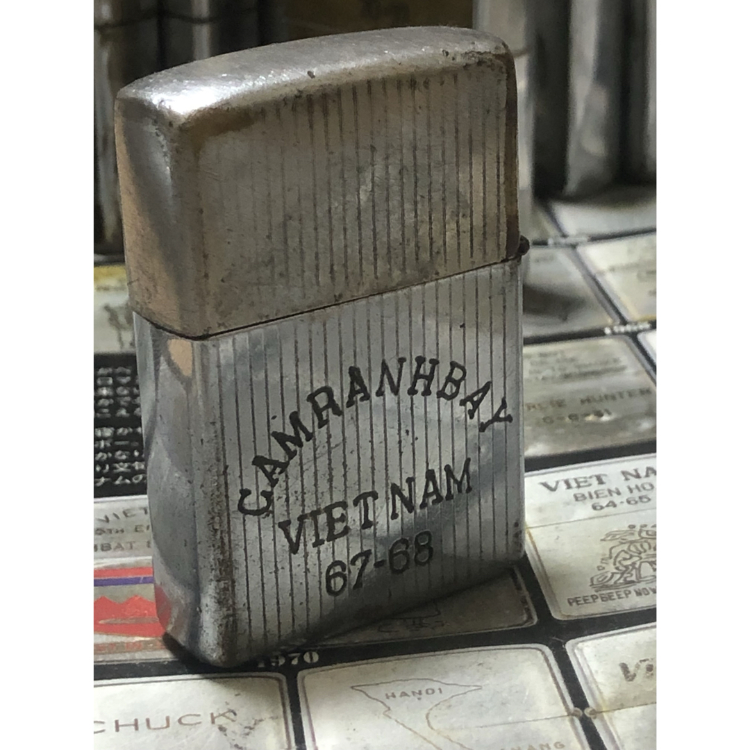 【ベトナムZIPPO】本物 1965年製ベトナムジッポー「MP」ヴィンテージ