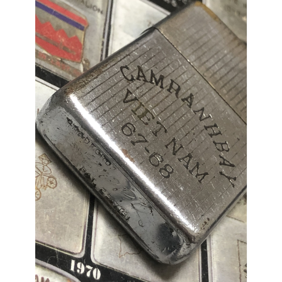 【ベトナムZIPPO】本物 1965年製ベトナムジッポー「MP」ヴィンテージ