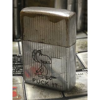 レア　ZIPPO　ジッポ　スヌーピー　立体　ゴールド　ライター