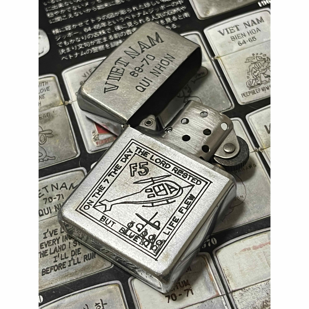 ZIPPO - 【ベトナムZIPPO】本物 1969年製ベトナムジッポー「戦闘ヘリ