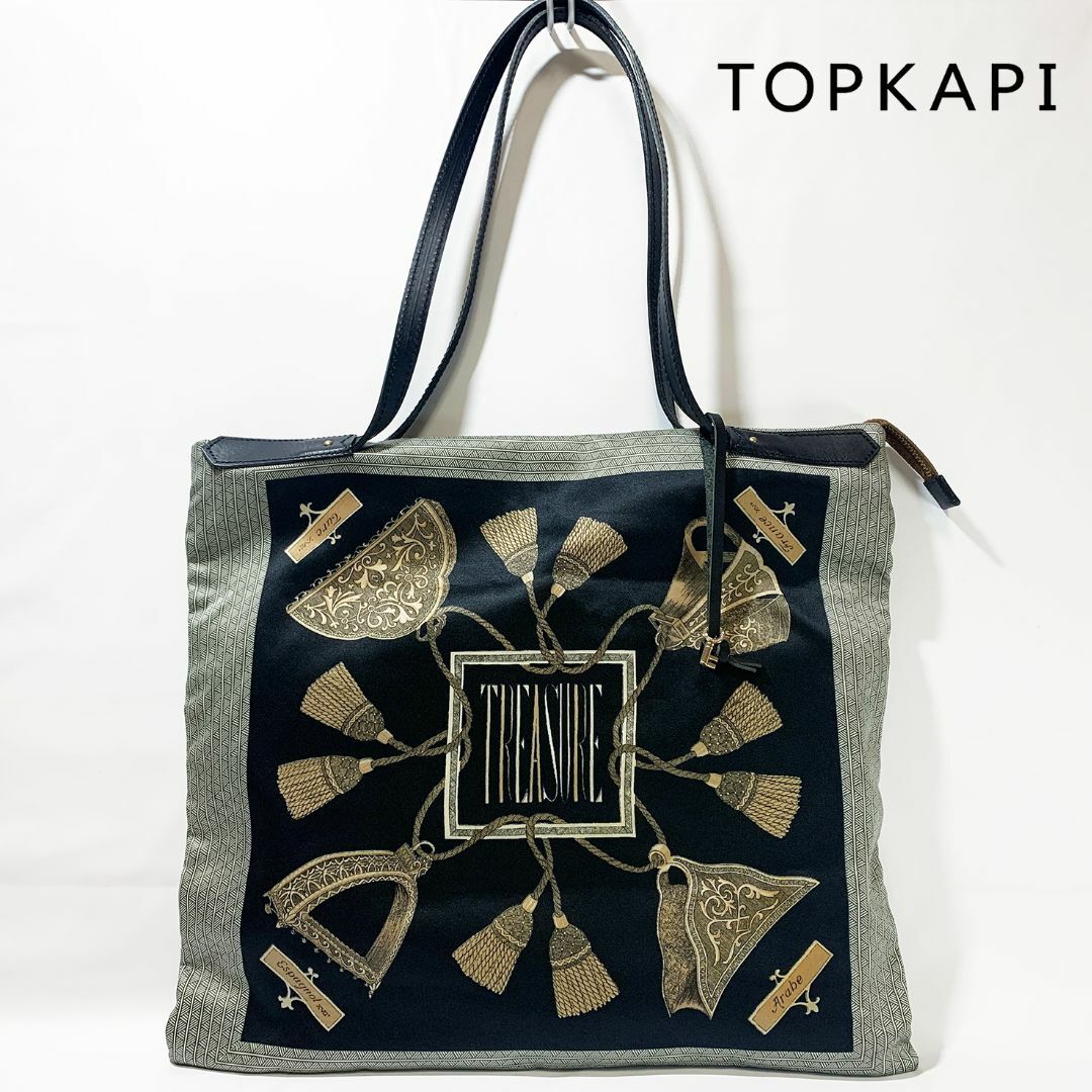 TOPKAPI - 【極美品】TOPKAPI トプカピ スカーフ柄 マイルドサテン ...