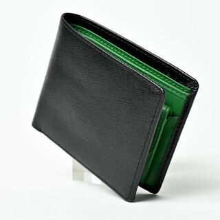 本革財布　二つ折り財布　イタリアンレザー財布(折り財布)
