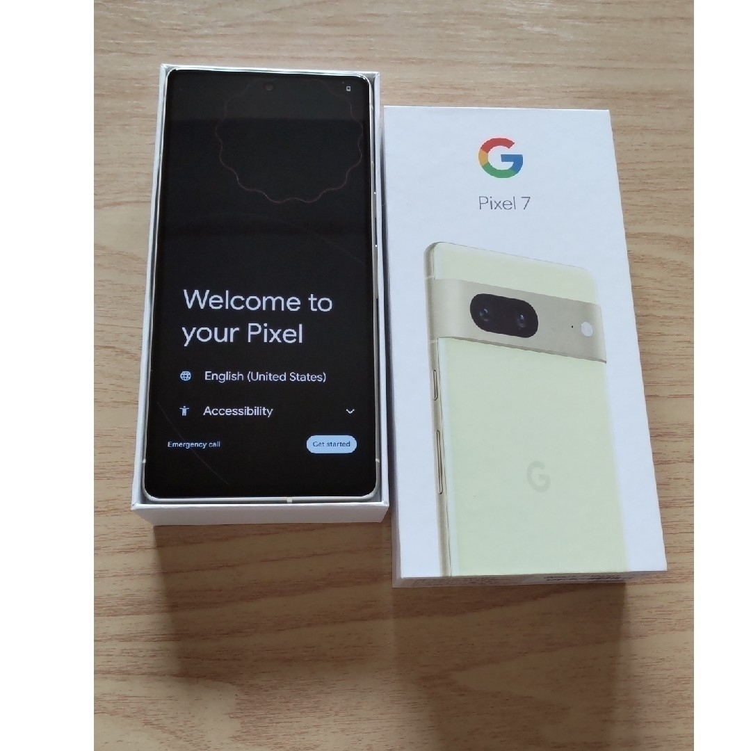 Google(グーグル)のGoogle Pixel7 新品未使用品 スマホ/家電/カメラのスマートフォン/携帯電話(スマートフォン本体)の商品写真