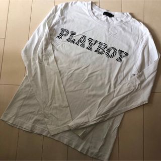 プレイボーイ(PLAYBOY)の00's古着！プレイボーイ　ロングスリーブTシャツ Mサイズ　PLAYBOY(Tシャツ/カットソー(七分/長袖))