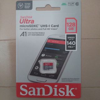 サンディスク(SanDisk)のSanDisk マイクロSDカード 128GB 140MB/s 並行輸入品(その他)