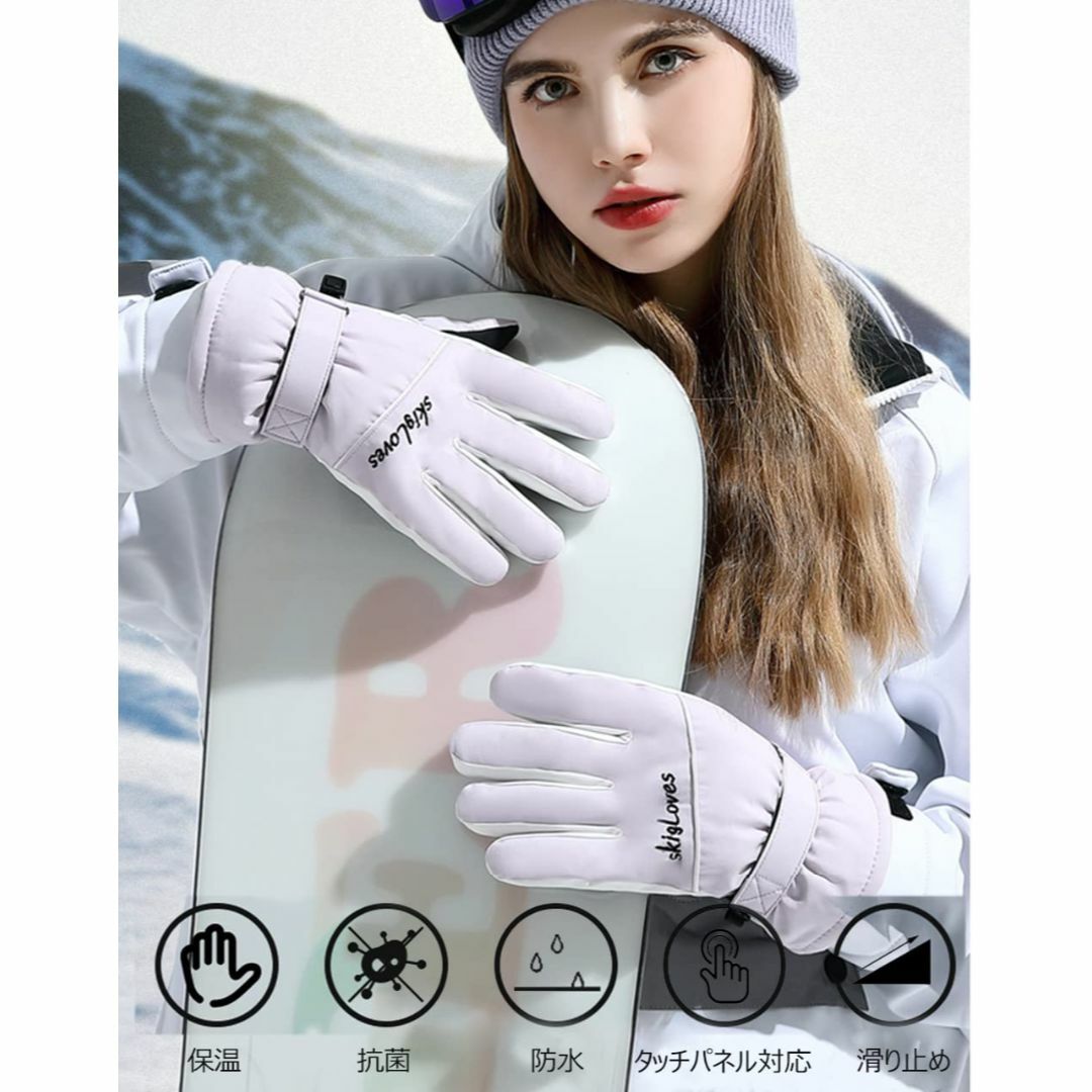 色: ブラック】KondaTech スキーグローブ 手首まで暖かい アウトドアの通販 by Hroad's  shop【※プロフ参照してください※】｜ラクマ