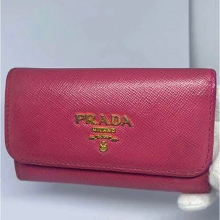 プラダ(PRADA)のプラダ　PRADA　6連　キーケース　サフィアーノ(キーケース)