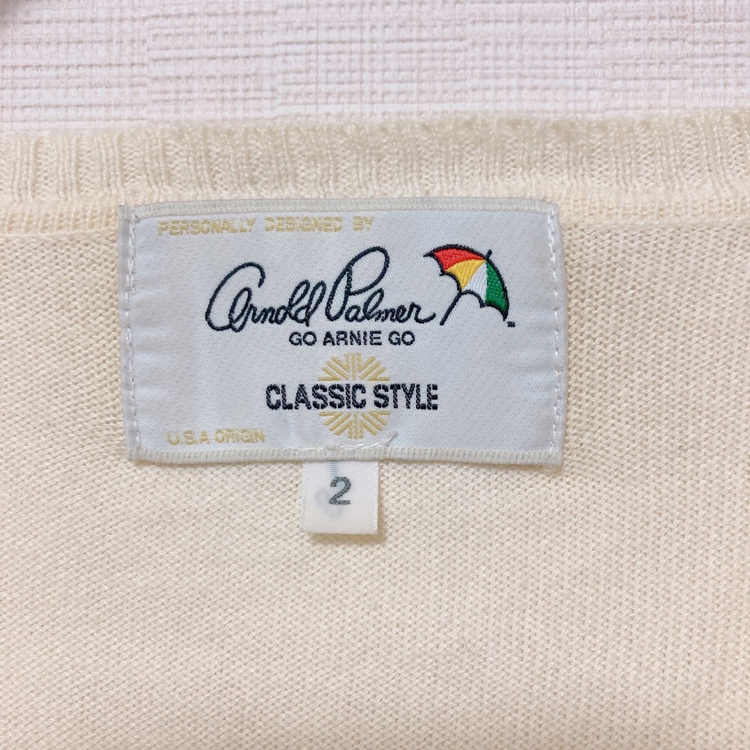 Arnold Palmer(アーノルドパーマー)の[Arnold Palmer]アーノルドパーマー  レディース　セーター　M レディースのトップス(ニット/セーター)の商品写真