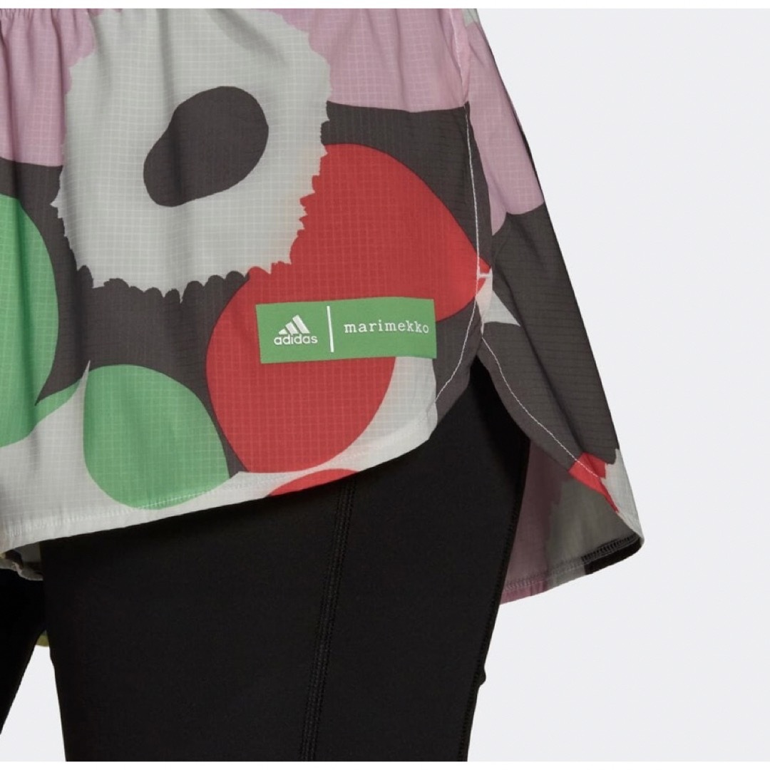 adidas(アディダス)の新品　アディダス　マリメッコ　ランニング　ショーツ　 XL パンツ　花柄 レディースのパンツ(その他)の商品写真