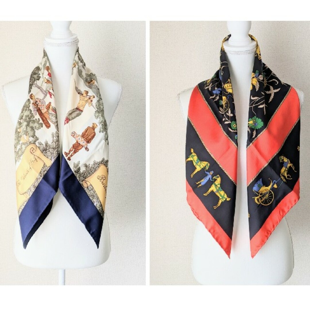 BURBERRY(バーバリー)のバーバリー/セリーヌ シルクスカーフ レディースのファッション小物(バンダナ/スカーフ)の商品写真