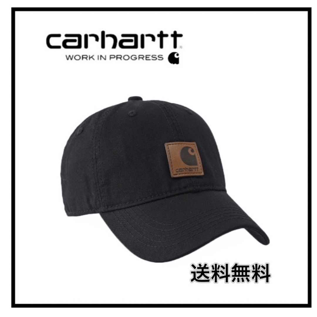 carhartt(カーハート)の秋SALE カーハート carhartt キャップ　ロゴ　黒　ブラック メンズの帽子(キャップ)の商品写真