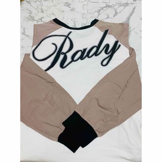 レディー(Rady)のRadyバックロゴ ロンT(Tシャツ(長袖/七分))