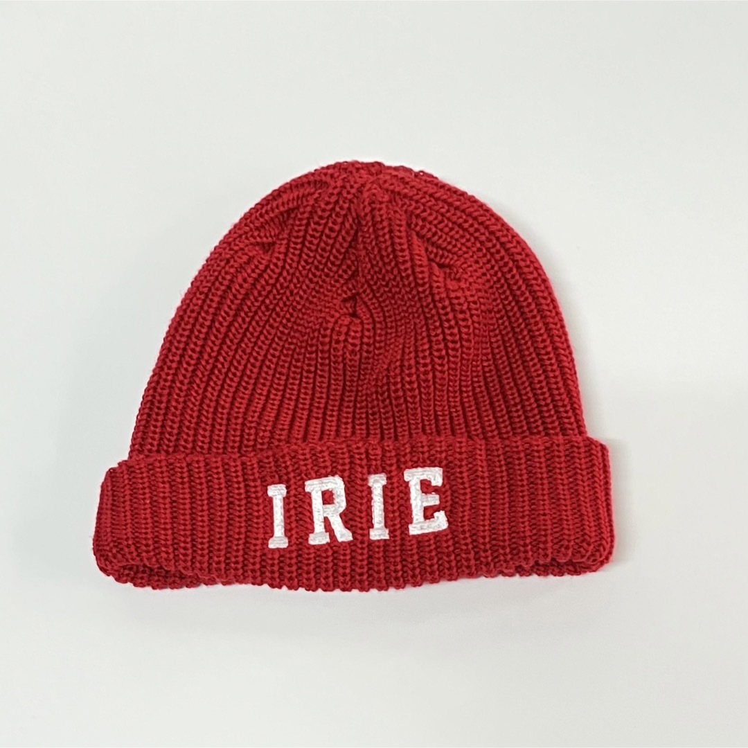 IRIE LIFE(アイリーライフ)のIRIE LIFE Knit Cap Red メンズの帽子(ニット帽/ビーニー)の商品写真