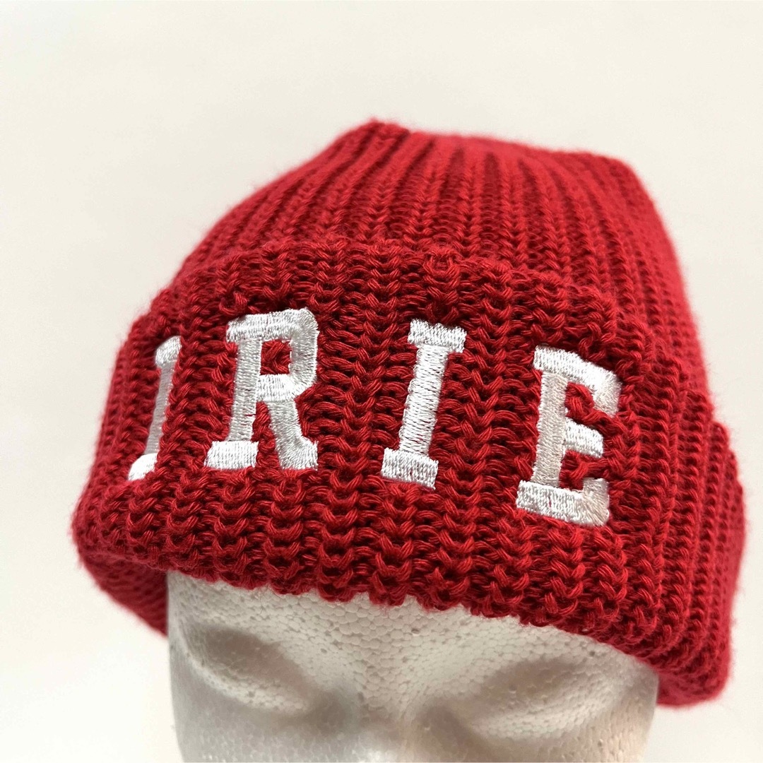 IRIE LIFE(アイリーライフ)のIRIE LIFE Knit Cap Red メンズの帽子(ニット帽/ビーニー)の商品写真