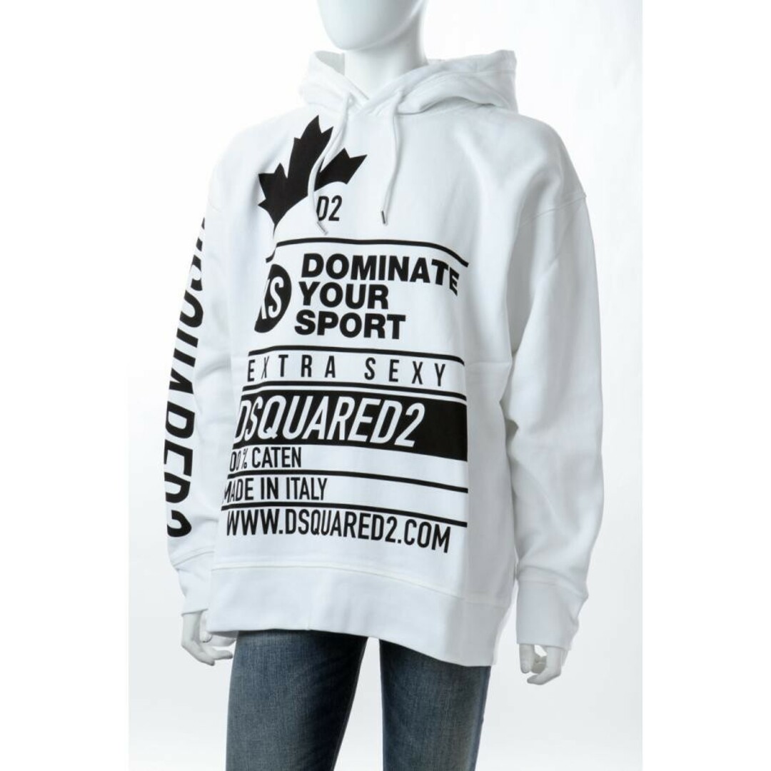 DSQUARED2 - DSQUARED2 ディースクエアード パーカー ホワイト XL ...