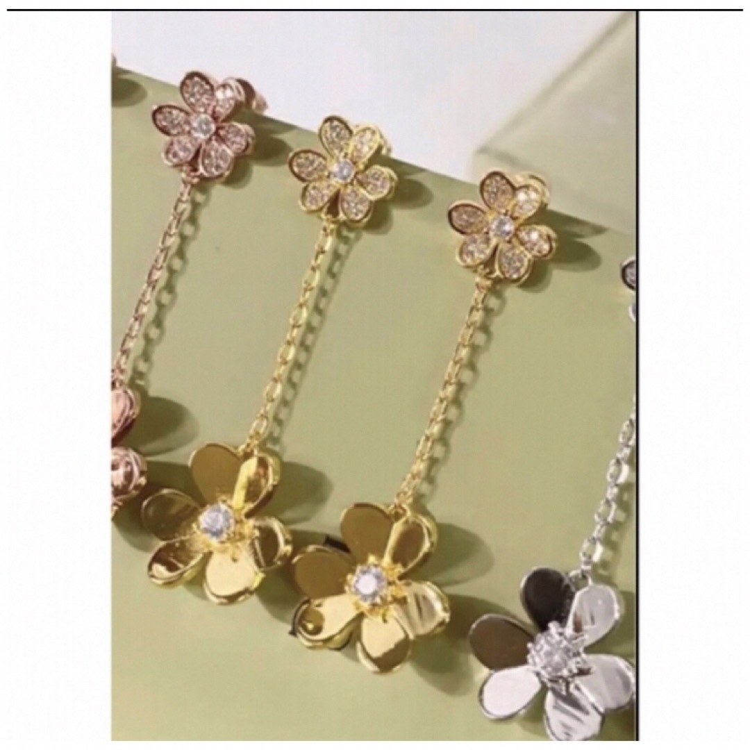 ✨フリヴォル✨sonaダイヤモンド✨ピアス✨ネックレスやヴァンクリーフ好き