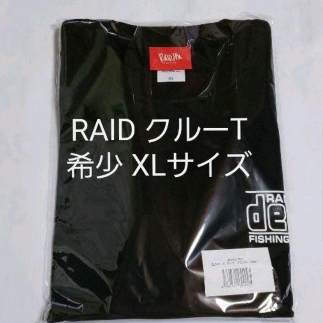 レイドジャパン RAIDERS TEE ブラック XLサイズ  キャップ