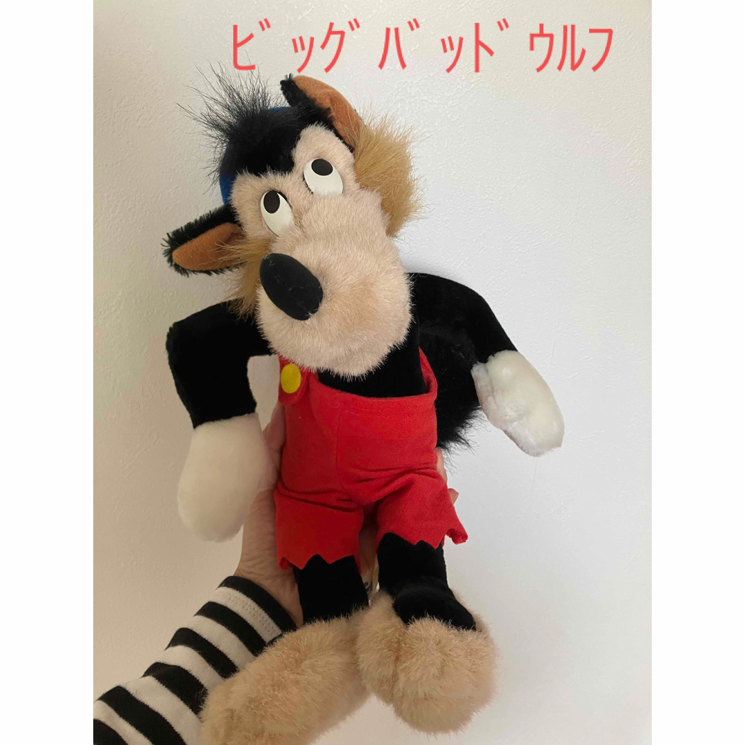 希少 レア ディズニー ビッグバッドウルフ BIG bad wolf ぬいぐるみ