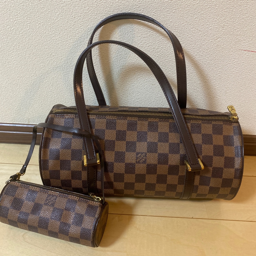 LOUIS VUITTON ルイヴィトン ダミエ パピヨン - ハンドバッグ